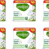 Molped Pure&soft Hijyenik Ped Normal Süper Mega Paket 276 Adet