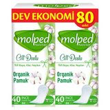 Molped Pure&Soft İncelik Günlük Ped 80Li (6'Li Paket)