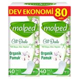 Molped Pure&Soft İncelik Günlük Ped 80Li (8'Li Paket)