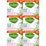 Molped Pure&Soft Uzun Hijyenik Ped 216 Adet Cilt Dostu Organik Pamuk Mega Pk
