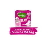 Molped Slay Günlük Ped Dev Fırsat Paketi 120 Adet