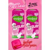 Molped Slay İnce Günlük Ped 60'lI (30LU X 2 ADET)