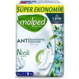 Molped Süper Eko Max Gece Hijyenik Ped 14'lü Anti Bakteriyel Emici Yüzey ile Konfor
