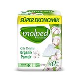Molped Süper Ekonomik Pure & Soft Pamuklu Hijyenik Ped (1 x 24 Adet)