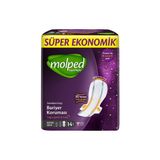Molped Super Nght Hijyenik Ped Ekonomik Paket Süper Gece 14Lü (4'Li Paket)