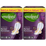 Molped Süper Night Hijyenik Ped Süper Gece 52 Adet Mega Fırsat Pk