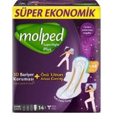 Molped Süpernight 3D Bariyerli Önü Uzun Arkası Geniş Süper Gece 14 Lü