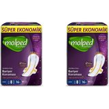 Molped Supernight Gece 16'lı Hijyenik Ped 2X16