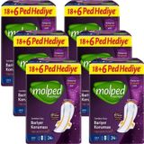 Molped Supernight Gece Dev Hijyenik Ped Paketi 24'Lü X 6 Paket 2200003203028