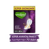 Molped Supernight Hijyenik Ped Süper Gece 14 lü x 5 Adet