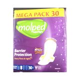 Molped Supernıght Mega 30 Lu Extra Long Gece 3d Bariyer Koruma