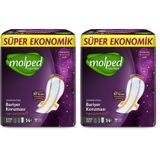 Molped Supernight Ultra Hijyenik Ped Super Gece Süper Ekonomik 14 Adet (2 paketi)