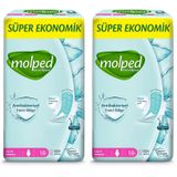 Molped Ultra Hijyenik Ped Ekstra Hijyen Uzun Süper Ekonomik 18 Adet 2li paket
