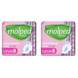 Molped Ultra Hijyenik Ped Uzun 8 Adet 2li paket