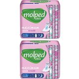 Molped Ultra Kuruluk Gece Hijyenik Ped 7'Li Günlük Ped X 2 Adet