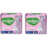 Molped Ultra Maximum Kapasite & Incelik Hijyenik Gece Ped 7'li X2 (14 Adet)
