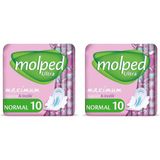 Molped Ultra Normal Günlük Ped (1 x 10 Adet) 2li paket