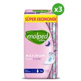 Molped Ultra Super Ekonomik Gece Hijyenik Ped 48'Li