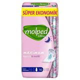 Molped Ultra Süper Ekonomik Hijyenik Ped Gece 16Lı 3'Li Ekonomik Paket