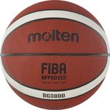 Molten B6G3800 FIBA Onaylı 6 No Turuncu Basketbol Topu PU Deri Malzeme ile Yüksek Performans - 6 Numara