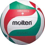 Molten Voleybol Topu V5M1500 Voleybol Topu Antrenman Sentetik Beyaz Kırmızı Yeşil 5