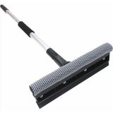 Molto Skstore Teleskopik Camsil Çekçek Mikrofiber Cam Silme Aparatı - Siyah