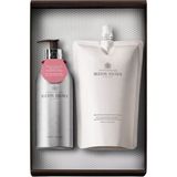 Molton Brown Delicious Rhubarb-Rose Endlosflaschen Vücut Bakım Hediye Seti - 400 ml