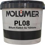 Molümer PL08 Bitüm Katkılı Su Yalıtımı 18+2 20 kg - Siyah