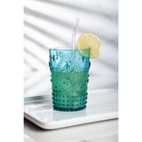Molvea Akrilik Aquamarin Tekli Kısa Bardak & Su Meşrubat Kahve Yanı Bardağı 400 ml - Asker Yeşili