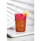 Molvea Akrilik Kırmızı Tekli Kısa Bardak & Su Meşrubat Kahve Yanı Bardağı 400 ml ( Cam Değildir )