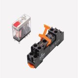 Molwex 060 095 MLX-S224AC 2CO 5 A 24 V AC Led+Test Butonlu Slim Röle