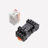 Molwex MLX-224DC 2CO 10 A 24 V DC 060 042 Led+Test Butonlu Röle