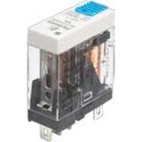 Molwex Mlx-s124dc 1co 10a 24vdc Led'li Ve Test Butonlu Slim Role