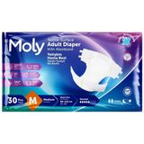 Moly Bel Bantlı Hasta Bezi 5 Damla Medium 30'lu
