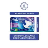 Moly Bel Bantlı XL 30 Adet Hasta Bezi