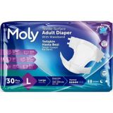 Moly Belbantlı Büyük Boy 30 Adet Hasta Bezi