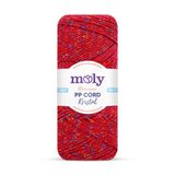 Moly PP Cord Kristal Simli Polyester Makrome El Örgü İpi 200 gr 1105