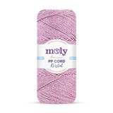 Moly PP Cord Kristal Simli Polyester Makrome El Örgü İpi 200 gr 70 Pudra
