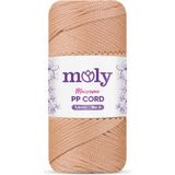Moly Pp Cord Polyester Makrome No:4 1,4mm 032-KOYU Bej Örgü Ipi 200 Gram