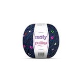 Moly Pullina Simli Pullu Örgü Ipi 50 gr 145 Metre 1 Adet - Color:05