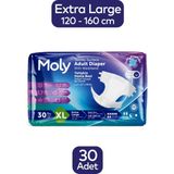 Moly Tekstil Yüzeyli XL Belbantlı 30 Adet Hasta Bezi