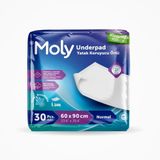 Moly Yatak Koruyucu 60cm x 90cm 30'lu Paket x 2 Paket (60 Adet)