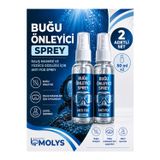 MOLYS Anti Fog Sprey 50 ml x 2 - Dalış Maskesi ve Yüzücü Gözlüğü Buğu Önleyici - Alcohol Free