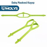 MOLYS DALIŞ MASKESİ KAYIŞI (Açık Yeşil)