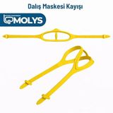 MOLYS DALIŞ MASKESİ KAYIŞI (Güneş Sarısı)