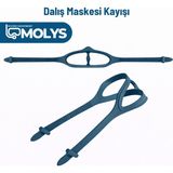 Molys Dalış Maskesi Kayışı - Lacivert