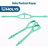 Molys Dalış Maskesi Kayışı - Turkuaz