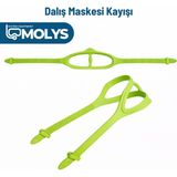 Molys Dalış Maskesi Kayışı - Yeşil