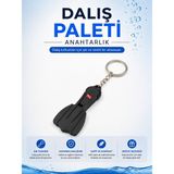 MOLYS Dalış Paleti Anahtarlık Seawıng - Siyah
