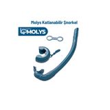 MOLYS Katlanabilir Şnorkel – Hafif, Taşınabilir ve Konforlu Kullanım Yer Kaplamaz
